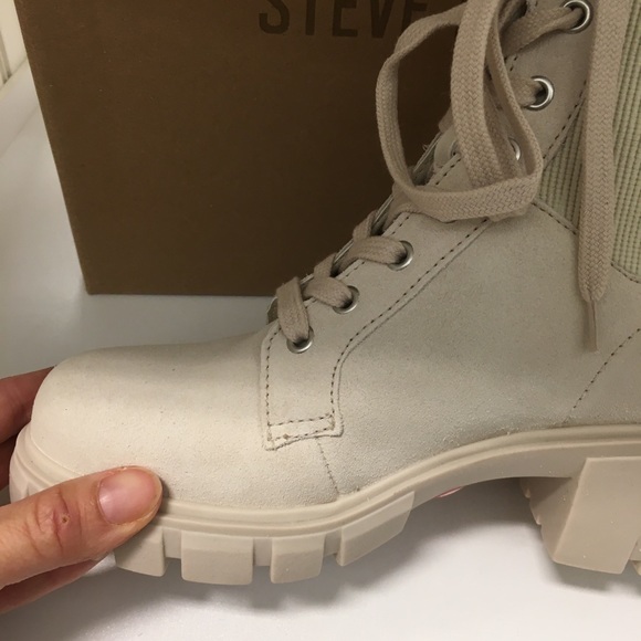 🥾Beautiful Steve Maddens Sand Combats🥾C - Picture 7 of 10